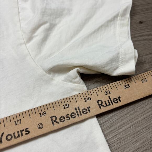 Maison Kitsune Double Fox Head Patch Classic Tee Shirt Men's Small - Picture 5 of 9